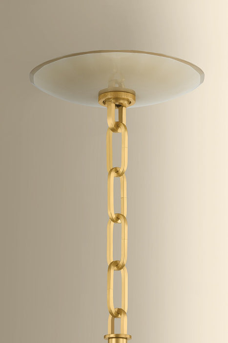 Hudson Valley - 3109-AGB - One Light Pendant - Nevins - Aged Brass