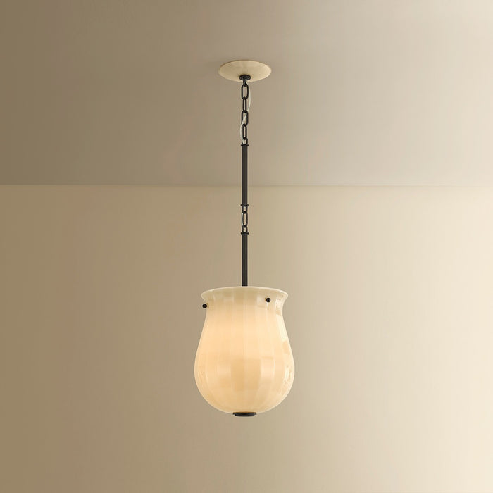 Hudson Valley - 3109-DB - One Light Pendant - Nevins - Distressed Bronze