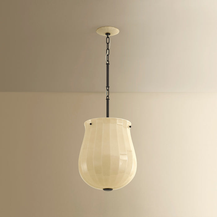 Hudson Valley - 3113-DB - One Light Pendant - Nevins - Distressed Bronze
