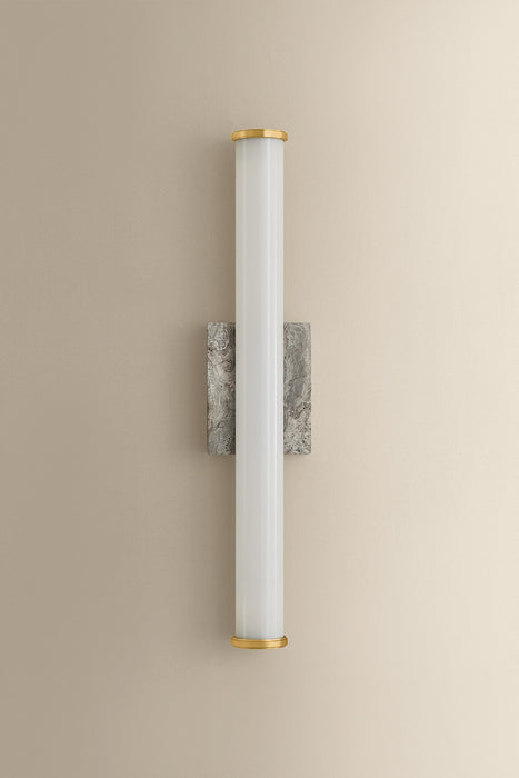 Hudson Valley - 3431-AGB - LED Wall Sconce - Stony Point - Aged Brass