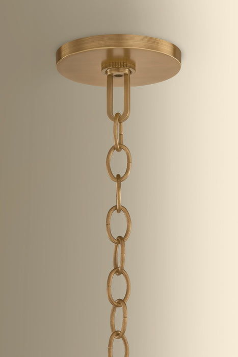 Hudson Valley - 3617-PBR/CIC - One Light Pendant - Omi - Patina Brass
