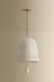 Hudson Valley - 3617-PBR/CIC - One Light Pendant - Omi - Patina Brass