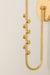 Hudson Valley - 3851-VGL - One Light Wall Sconce - Pine Hills - Vintage Gold Leaf