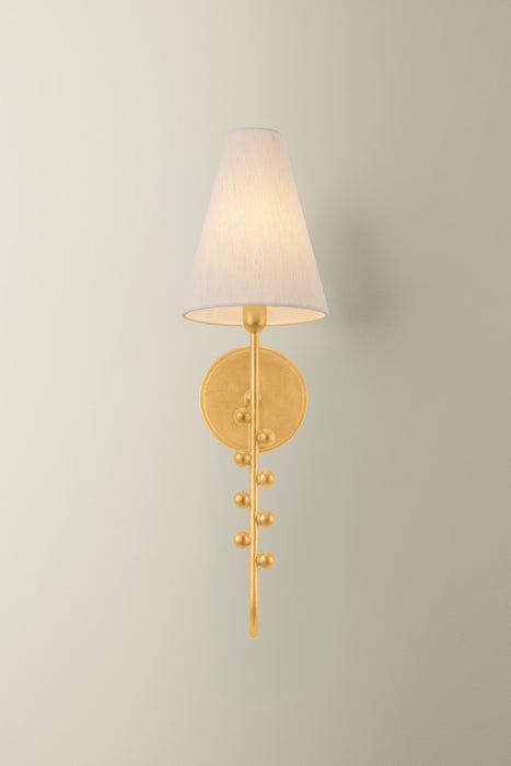 Hudson Valley - 3851-VGL - One Light Wall Sconce - Pine Hills - Vintage Gold Leaf