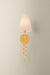 Hudson Valley - 3851-VGL - One Light Wall Sconce - Pine Hills - Vintage Gold Leaf
