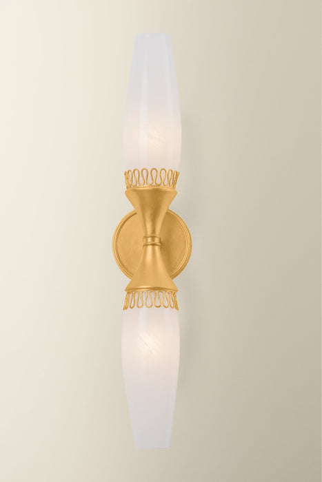 Hudson Valley - 3942-VGL - Two Light Wall Sconce - Pennebrook - Vintage Gold Leaf