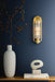 Hudson Valley - 4161-AGB - One Light Wall Sconce - Binnewater - Aged Brass