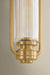 Hudson Valley - 4161-AGB - One Light Wall Sconce - Binnewater - Aged Brass