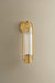 Hudson Valley - 4161-AGB - One Light Wall Sconce - Binnewater - Aged Brass