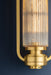 Hudson Valley - 4161-AGB - One Light Wall Sconce - Binnewater - Aged Brass
