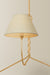 Hudson Valley - 4548-VGL - Three Light Chandelier - Dekalb - Vintage Gold Leaf