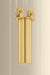 Hudson Valley - 4751-AGB/SWH - LED Pendant - Emmons - Aged Brass