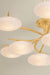 Hudson Valley - 5013-VGL - LED Semi Flush Mount - Bayberry - Vintage Gold Leaf