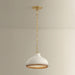 Hudson Valley - 5314-AGB/CCP - One Light Pendant - Southfields - Aged Brass