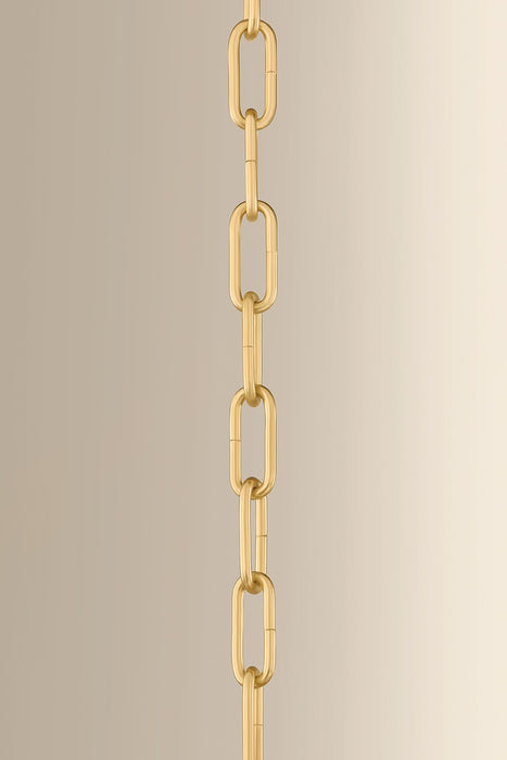 Hudson Valley - 5317-AGB/CCP - One Light Pendant - Southfields - Aged Brass