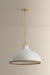 Hudson Valley - 5322-AGB/CCP - One Light Pendant - Southfields - Aged Brass