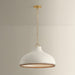 Hudson Valley - 5322-AGB/CCP - One Light Pendant - Southfields - Aged Brass