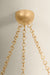 Hudson Valley - 6208-VGL - Eight Light Chandelier - Hayworth - Vintage Gold Leaf