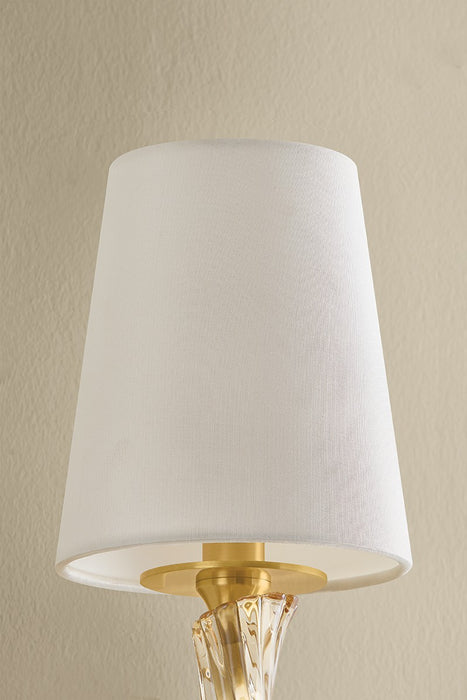 Hudson Valley - 6841-AGB - One Light Wall Sconce - Calumet - Aged Brass
