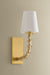 Hudson Valley - 6841-AGB - One Light Wall Sconce - Calumet - Aged Brass