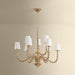 Hudson Valley - 6849-AGB - Nine Light Chandelier - Calumet - Aged Brass