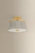 Hudson Valley - 8517-AGB - Two Light Semi Flush Mount - Valeria - Aged Brass