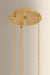 Hudson Valley - 8519-AGB - One Light Pendant - Valeria - Aged Brass