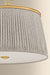 Hudson Valley - 8528-AGB - Three Light Pendant - Valeria - Aged Brass