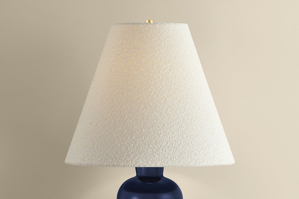 Hudson Valley - L2081-AGB/CYP - One Light Table Lamp - Dumont - Aged Brass