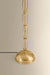 Hudson Valley - L2463-AGB - One Light Floor Lamp - Bleecker - Aged Brass