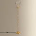 Hudson Valley - L2463-AGB - One Light Floor Lamp - Bleecker - Aged Brass