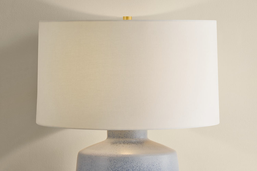 Hudson Valley - L2551-AGB/CON - One Light Table Lamp - Hensonville - Aged Brass