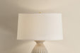 Hudson Valley - L2841-AGB/CTV - One Light Table Lamp - Box Elder - Aged Brass