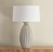 Hudson Valley - L2841-AGB/CTV - One Light Table Lamp - Box Elder - Aged Brass
