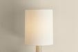 Hudson Valley - L2951-AGB/CTR - One Light Table Lamp - Plum Point - Aged Brass