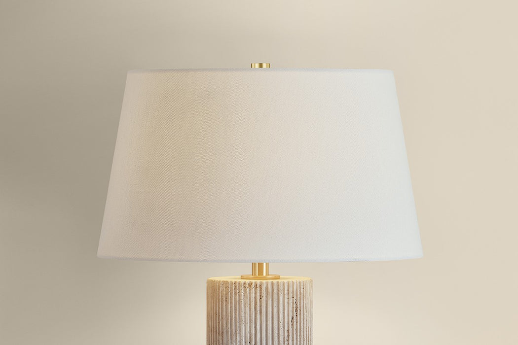 Hudson Valley - L3023-AGB - One Light Table Lamp - Highland Mills - Aged Brass