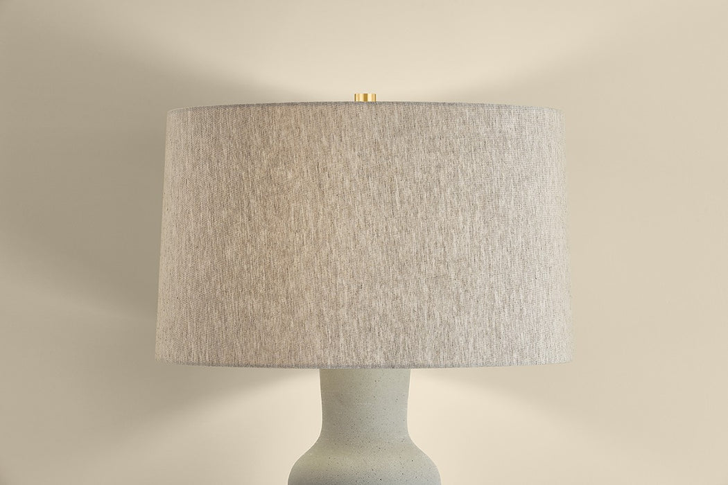 Hudson Valley - L3371-AGB/CHJ - One Light Table Lamp - Heathway - Aged Brass