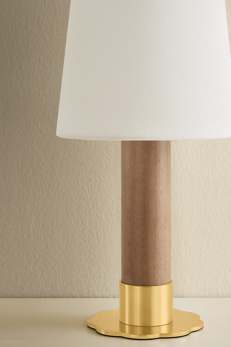Hudson Valley - L4321-AGB - LED Table Lamp - Meadowbrook - Aged Brass