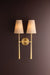 Corbett Lighting - 570-02-VB - Two Light Wall Sconce - Cadiz - Vintage Brass