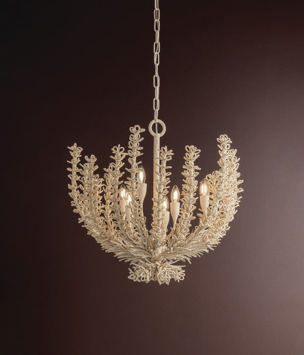 Corbett Lighting - 575-30-CP - Six Light Chandelier - Pedrillo - Cream Plaster