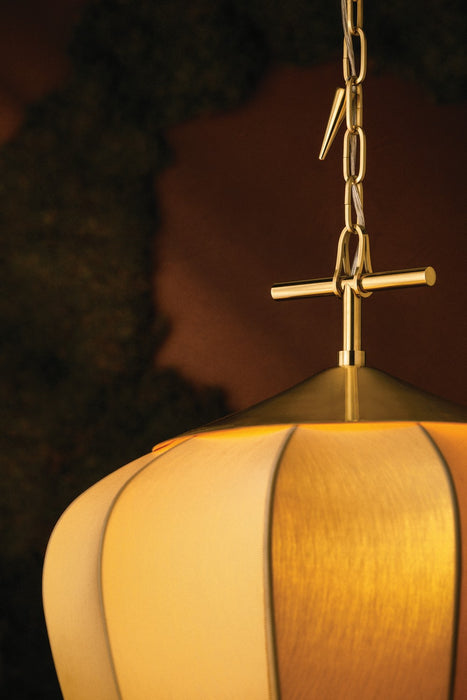 Corbett Lighting - 580-21-VB - One Light Pendant - Hoshi - Vintage Brass