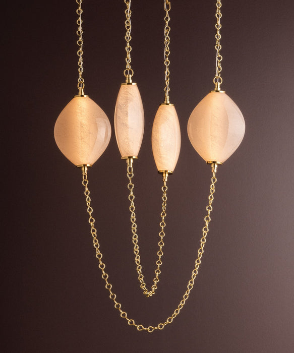 Corbett Lighting - 582-30-VB - LED Chandelier - Positano - Vintage Brass