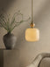 Mitzi - H1149701L-AGB - One Light Pendant - Elise - Aged Brass