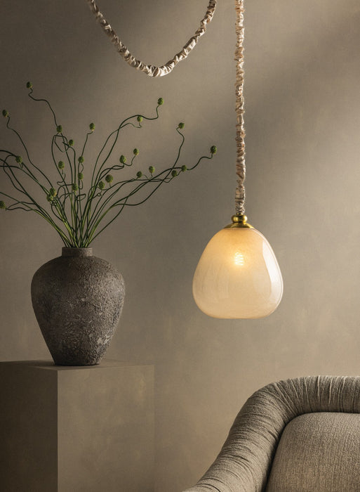 Mitzi - H1150701-AGB - One Light Pendant - Remi - Aged Brass