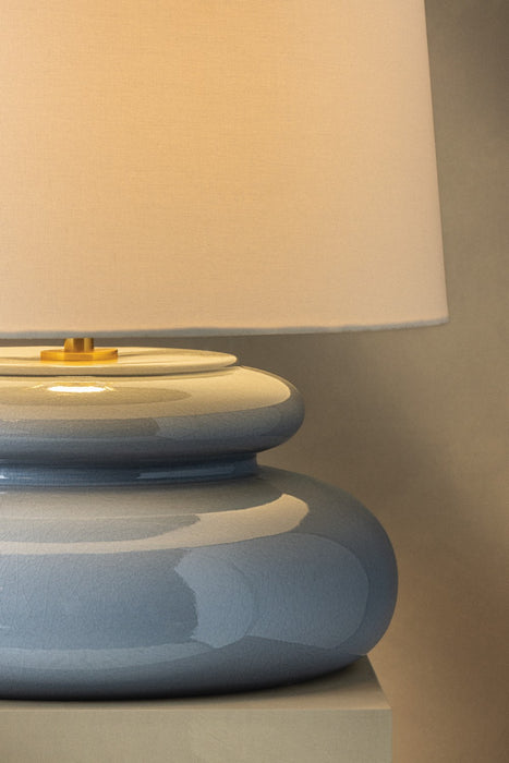 Mitzi - HL1145201-AGB/CCC - One Light Table Lamp - Pia - Aged Brass