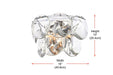 Elegant Lighting - 1010W16C-01CR - Three Light Wall Sconce - Charlotte - Chrome