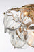 Elegant Lighting - 1010F16SG-01CR - Six Light Flush Mount - Charlotte - Satin Gold
