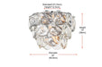 Elegant Lighting - 1010F20C-01CR - 12 Light Flush Mount - Charlotte - Chrome