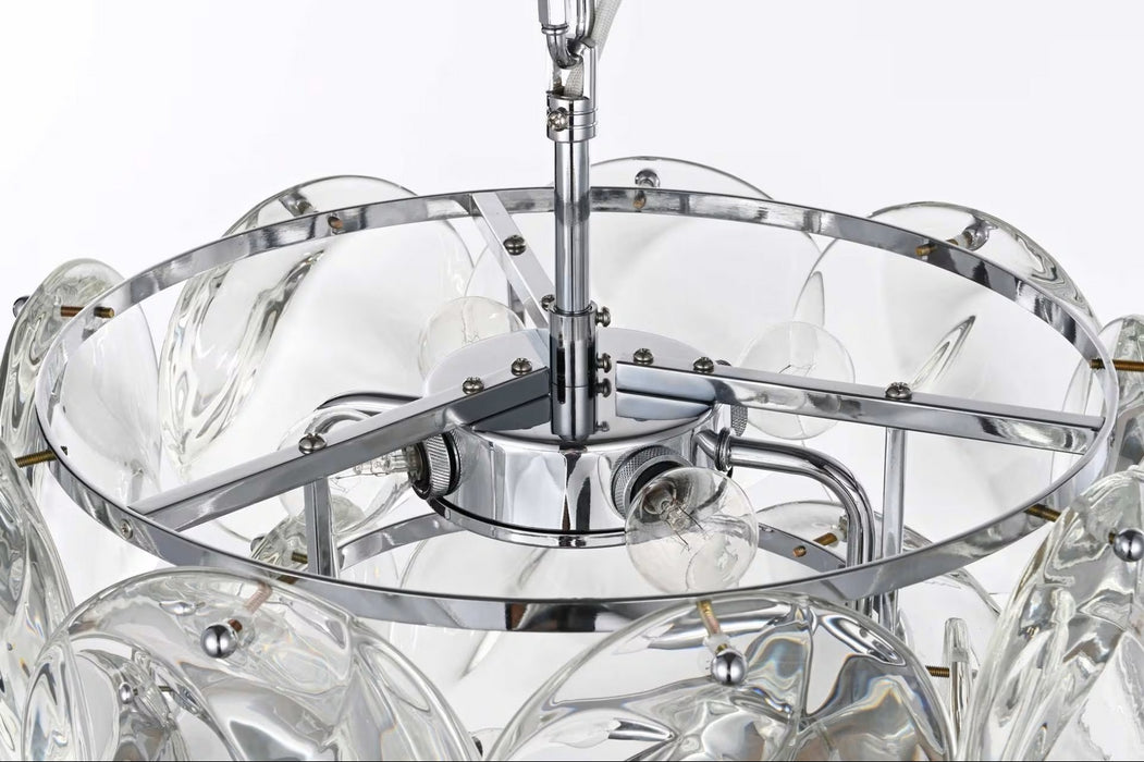 Elegant Lighting - 1010D16C-01CR - Six Light Chandelier - Charlotte - Chrome