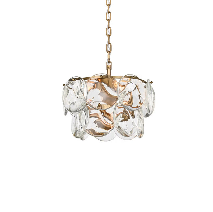 Elegant Lighting - 1010D16SG-01CR - Six Light Chandelier - Charlotte - Satin Gold